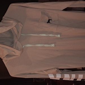 Pink , Hooded longsleeve